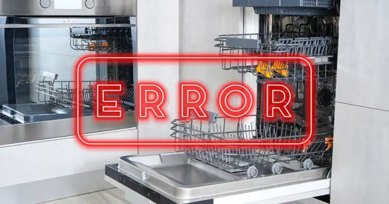 How To Fix Bosch Dishwasher Error Code E24? (100% Solved!)