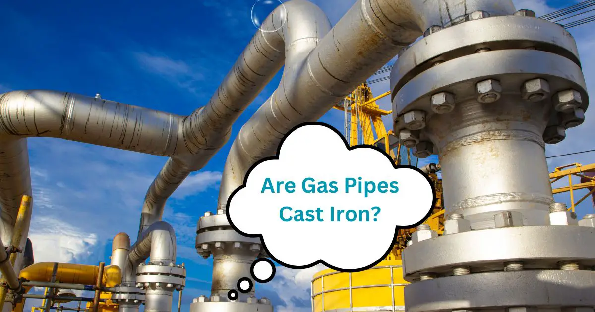 Are Gas Pipes Cast Iron?
