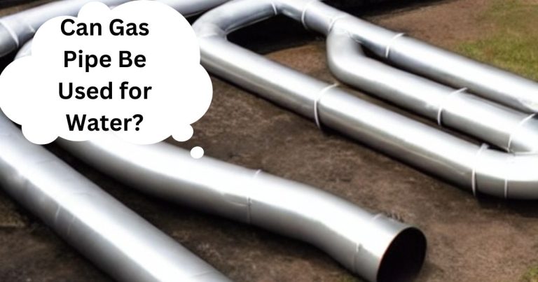 Can Gas Pipe Be Used for Water? (IS IT LEGAL?)